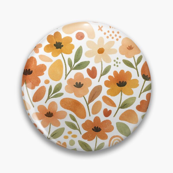 Item preview, Warm Boho Floral Seamless Pattern designed and sold by AuudiVasustudio.