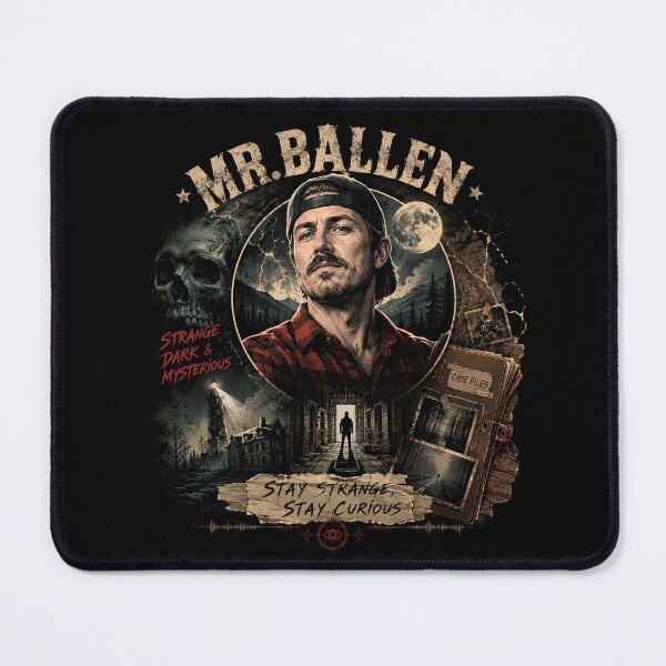 Item preview, Mr. Ballen Strange Dark Mysterious Case Files Art designed and sold by Abidel.