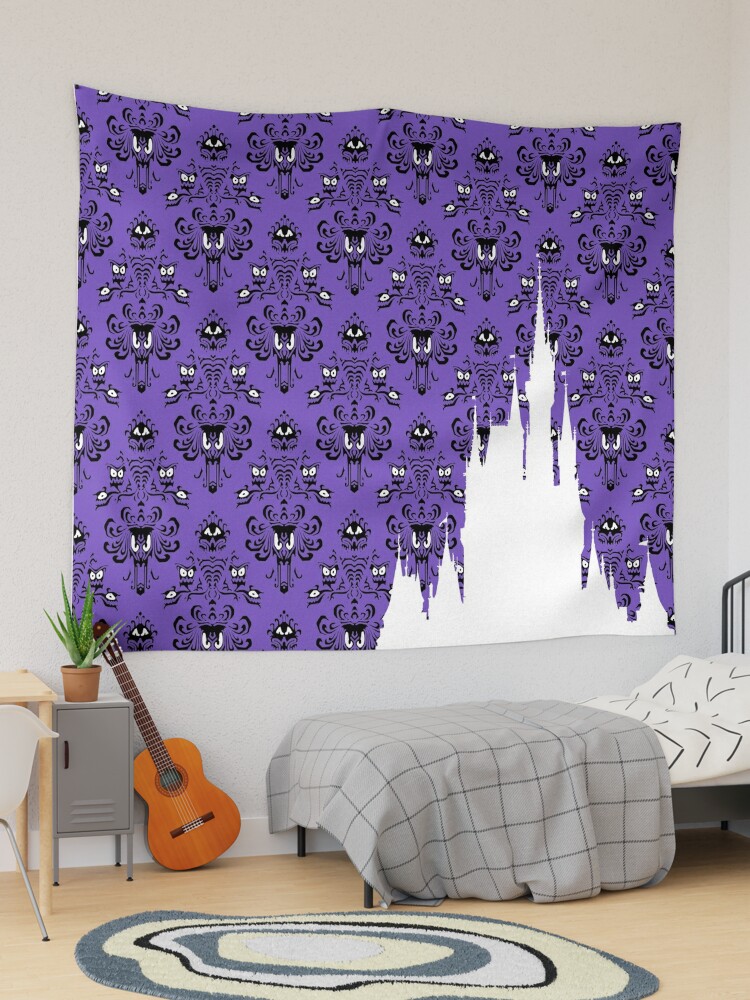 Magic Castle Silhouette Haunted Mansion Wallpaper Cap for Sale by  FandomTrading