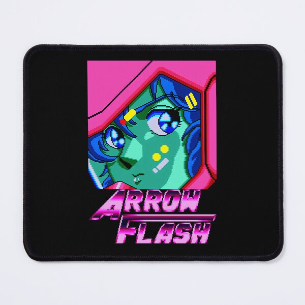 Item preview, Arrow Flash Anime Pilot Helmet Portrait Pink designed and sold by Ink Bloom Studio ⭐⭐⭐⭐⭐.