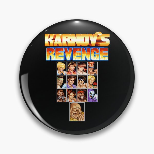 Item preview, Karnovs Revenge Fighter Character Select Grid designed and sold by Ink Bloom Studio ⭐⭐⭐⭐⭐.