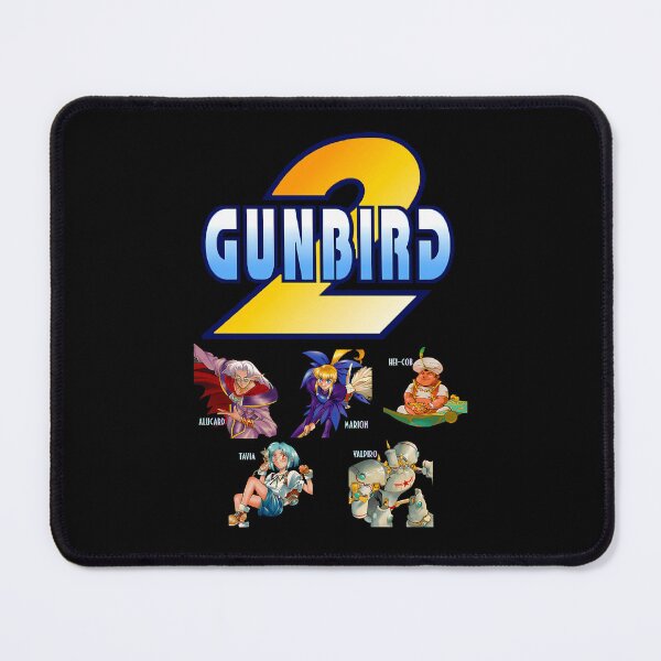 Item preview, Gunbird 2 Characters Flying Cast Roster designed and sold by Ink Bloom Studio ⭐⭐⭐⭐⭐.