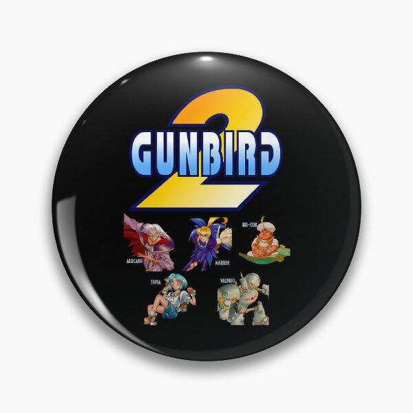 Item preview, Gunbird 2 Characters Flying Cast Roster designed and sold by Ink Bloom Studio ⭐⭐⭐⭐⭐.