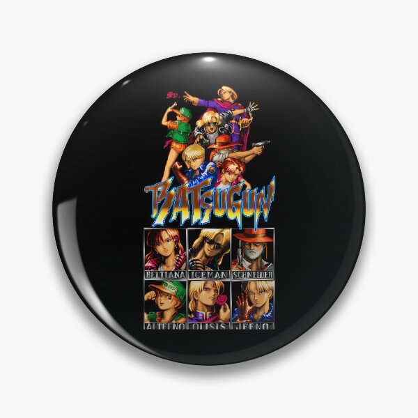 Item preview, Batsugun Shoot Em Up Characters Roster Grid designed and sold by Ink Bloom Studio ⭐⭐⭐⭐⭐.