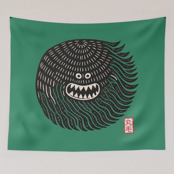 Item preview, Mystical Round Monster Sharp Teeth Circle designed and sold by EdvvinStudios.