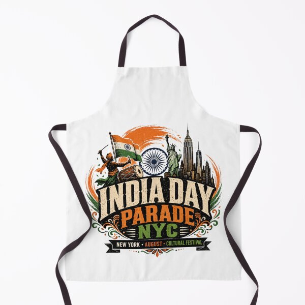 Artikelvorschau, Design der Feierlichkeiten zum India Day in New York entworfen und verkauft von Combat Skies.