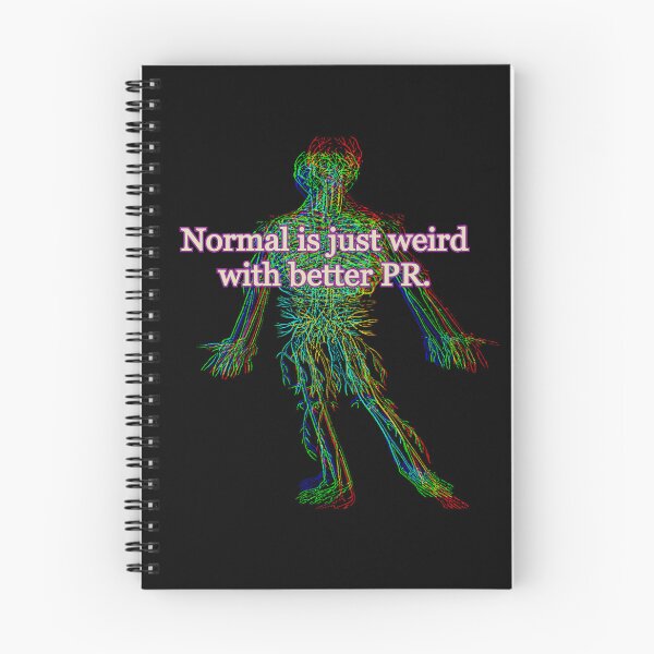 Item preview, Normal is Just Weird with Better PR designed and sold by weirdove.