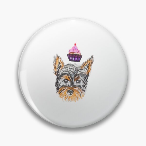 Item preview, Cupcake the Yorkie designed and sold by browneyedgirlannie .