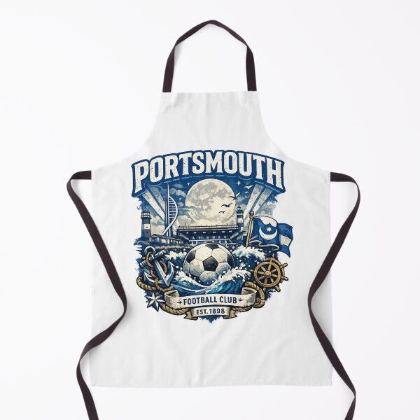 Item preview, Portsmouth Football Club Vintage Fan Art | Coastal Heritage Supporter Design Est. 1898 designed and sold by GarnerSupplyCo.