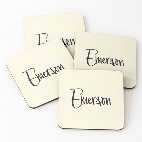 Item preview, EMERSON personalized type design designed and sold by CharlottePlaceArt.