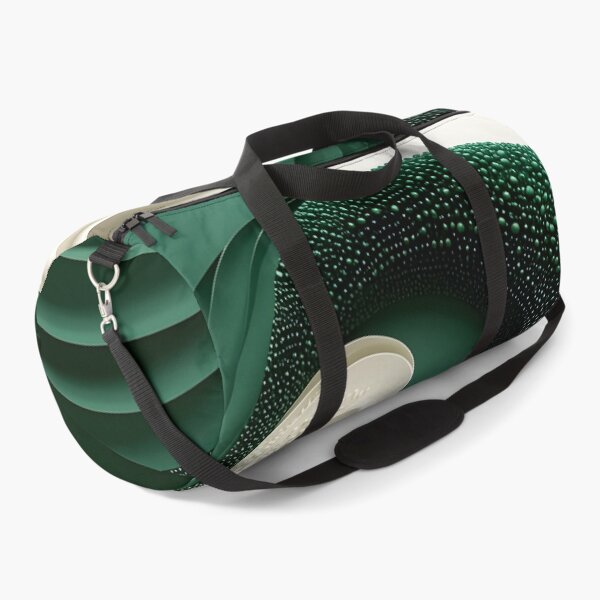 Item preview, Green and White Spiral Design designed and sold by Vicky Brago-Mitchell®.