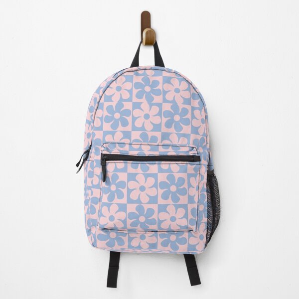 Item preview, Pastel Flowers - Blue and Pink designed and sold by alicraigdesigns.