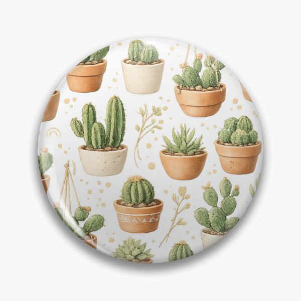 Item preview, Boho Cactus Seamless Pattern Design designed and sold by AuudiVasustudio.
