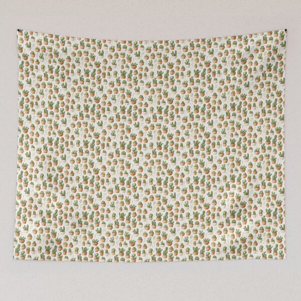 Item preview, Boho Cactus Seamless Pattern Design designed and sold by AuudiVasustudio.
