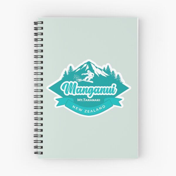 Item preview, Manganui Ski Field, Mt. Taranaki in Green designed and sold by MY NEW ZEALAND.