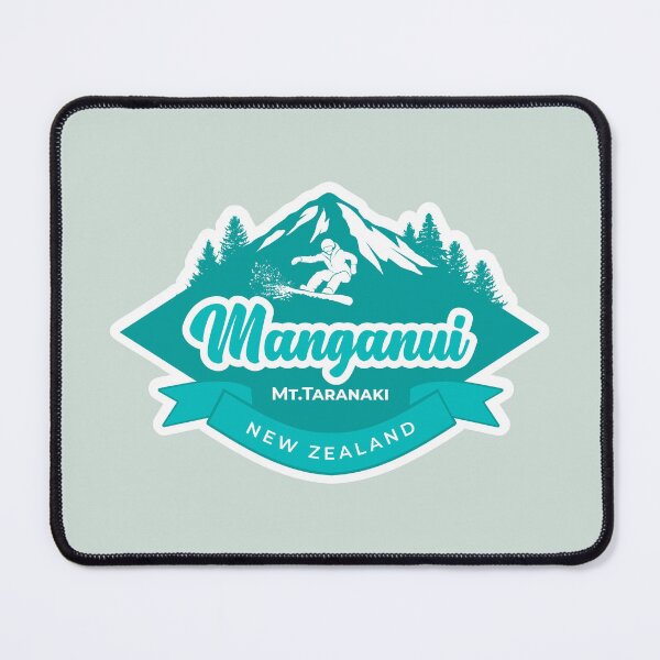 Item preview, Manganui Ski Field, Mt. Taranaki in Green designed and sold by MY NEW ZEALAND.