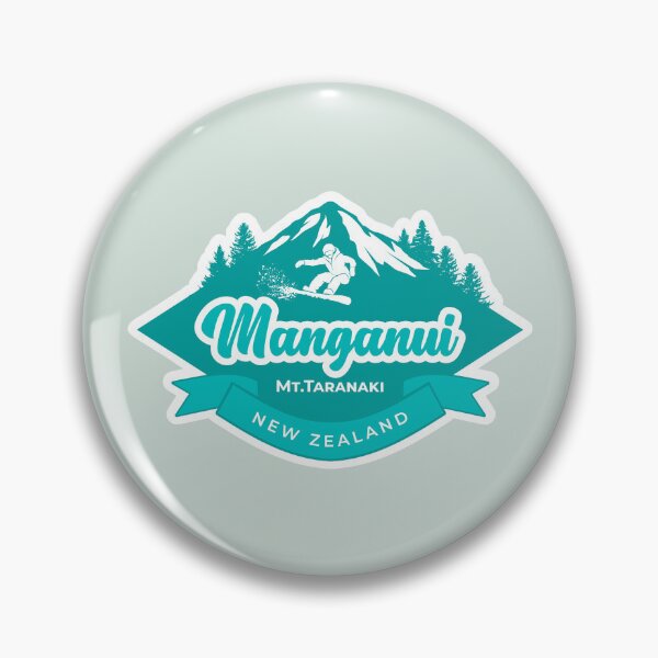 Item preview, Manganui Ski Field, Mt. Taranaki in Green designed and sold by MY NEW ZEALAND.