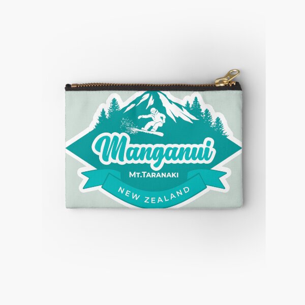 Item preview, Manganui Ski Field, Mt. Taranaki in Green designed and sold by MY NEW ZEALAND.