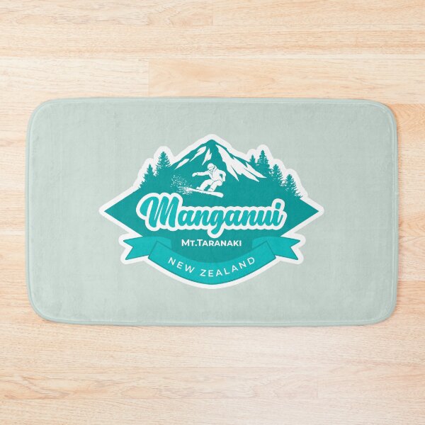 Item preview, Manganui Ski Field, Mt. Taranaki in Green designed and sold by MY NEW ZEALAND.