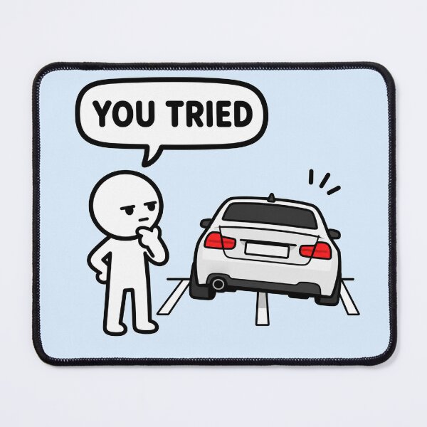 Item preview, Funny Bad Parking Car designed and sold by MonkiFlipp.