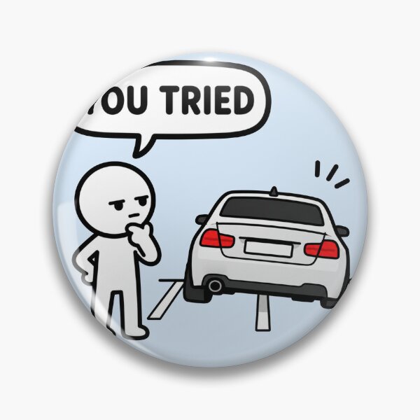 Item preview, Funny Bad Parking Car designed and sold by MonkiFlipp.