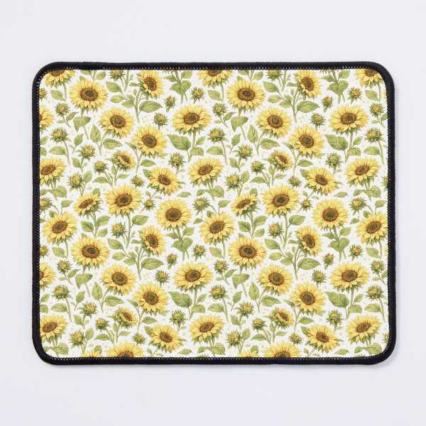 Item preview, Vintage Sunflower Seamless Floral Pattern designed and sold by AuudiVasustudio.