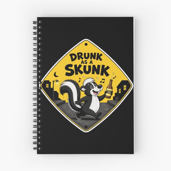 Item preview, drunk as a skunk designed and sold by Talpha.