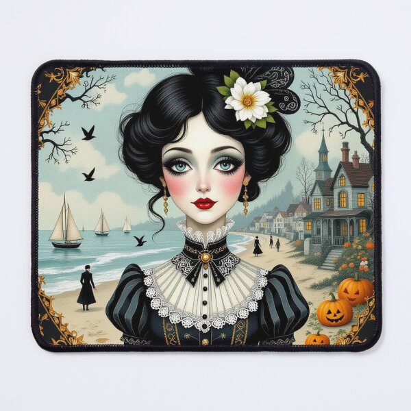 Item preview, Halloween Beach Portrait designed and sold by Sharon Schwalbe.