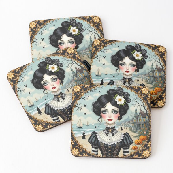 Item preview, Halloween Beach Portrait designed and sold by Sharon Schwalbe.