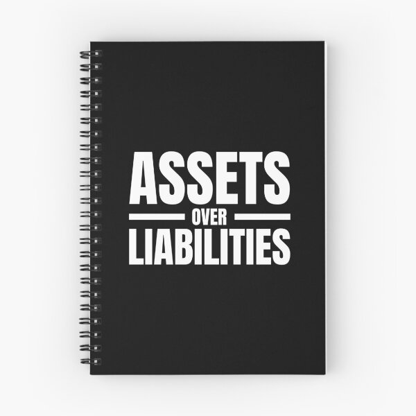 Item preview, Assets Over Liabilities Accountant Investor Motivational designed and sold by Dondonmart.