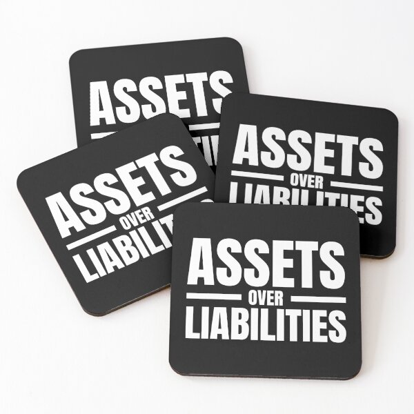Item preview, Assets Over Liabilities Accountant Investor Motivational designed and sold by Dondonmart.