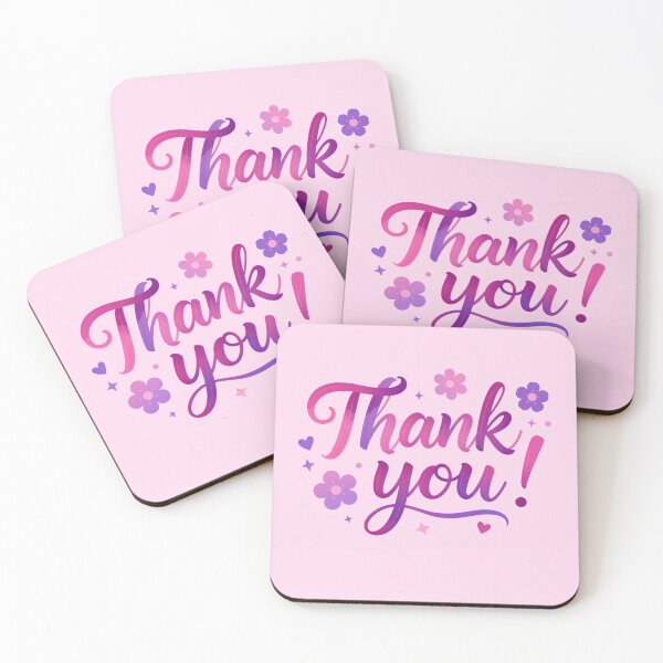 Item preview, Thank you card designed and sold by bubblyrainbow.