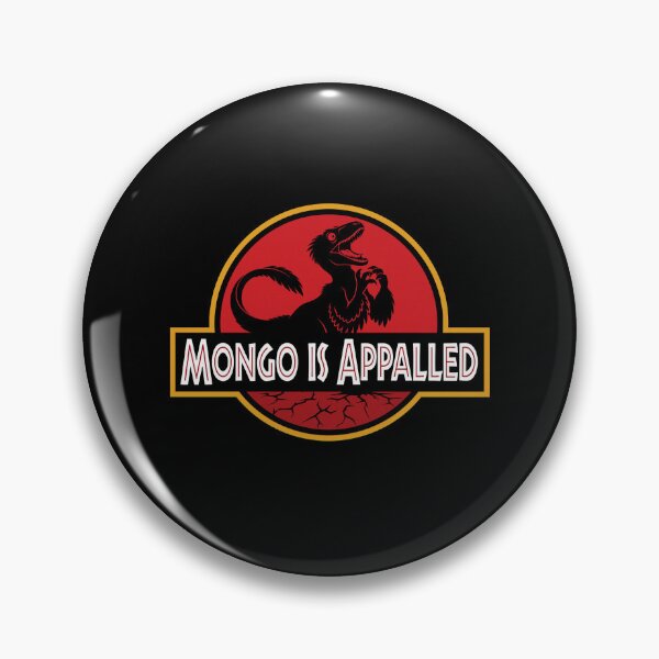 Item preview, Mongo Is Appalledd Funny Raptor Parody designed and sold by TypeRiotStudio.