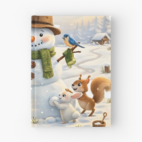 Item preview, Happy Beaver Adventures – Building the Woodland Snowman designed and sold by Clothes With Smiling Animals Walt Gral.