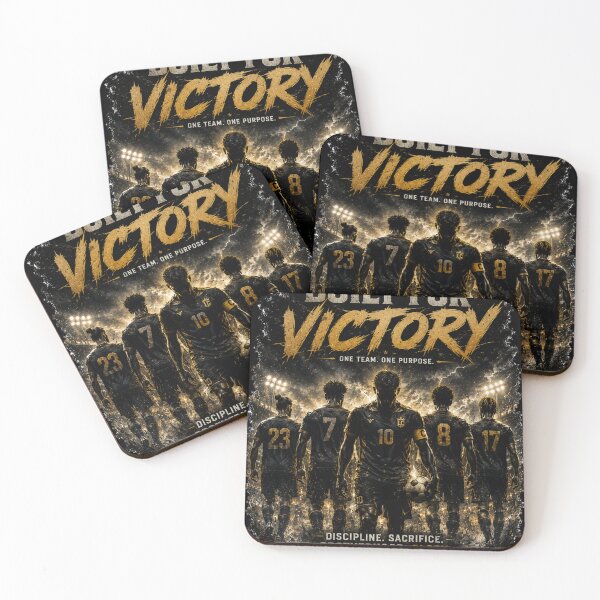 Item preview, Built For Victory Football Team Motivation designed and sold by LegendCourt.