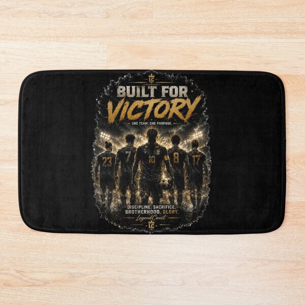 Item preview, Built For Victory Football Team Motivation designed and sold by LegendCourt.