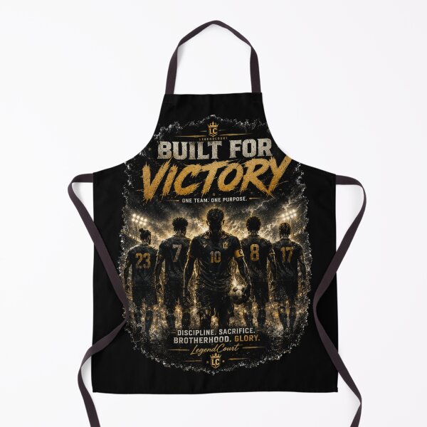 Item preview, Built For Victory Football Team Motivation designed and sold by LegendCourt.