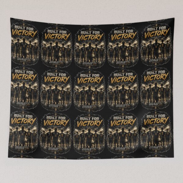 Item preview, Built For Victory Football Team Motivation designed and sold by LegendCourt.