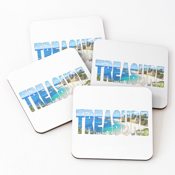 Item preview, TREASURE ISLAND BEACH - Laguna Beach Orange County California USA designed and sold by Adam Gormley.