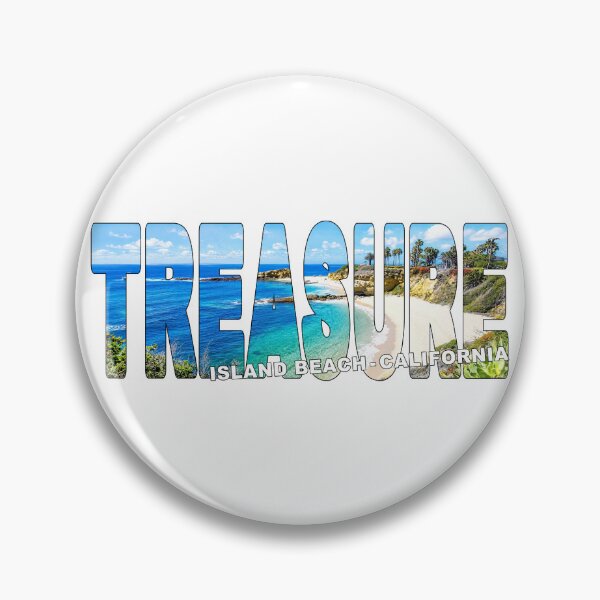 Item preview, TREASURE ISLAND BEACH - Laguna Beach Orange County California USA designed and sold by Adam Gormley.