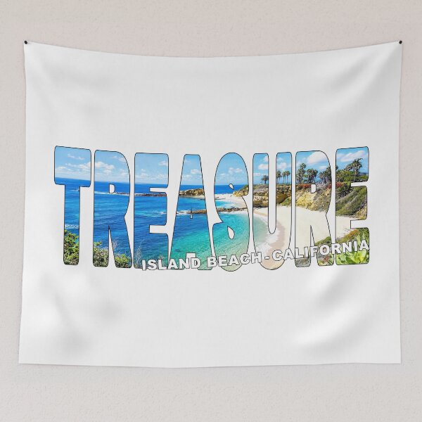 Item preview, TREASURE ISLAND BEACH - Laguna Beach Orange County California USA designed and sold by Adam Gormley.