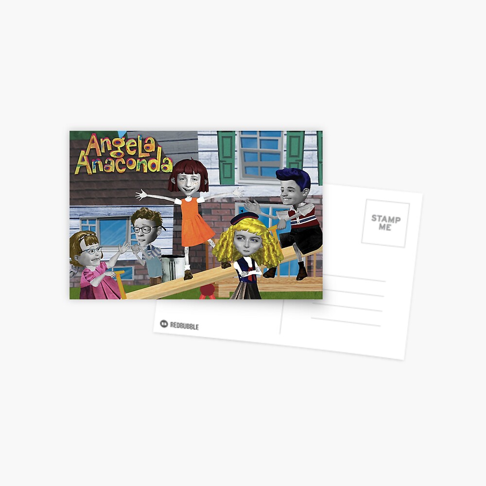 Carte De Vœux Angela Anaconda Par Ftw Designs Redbubble