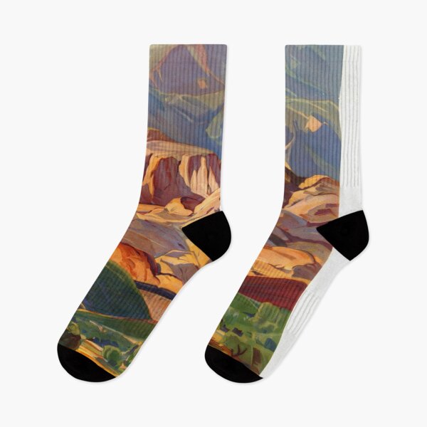 Item preview, Vintage Travel Poster | The Chief Train to California | Santa Fe Railway Art | Cajon Pass Landscape | 1920s Art Deco Style designed and sold by artofuniverse.