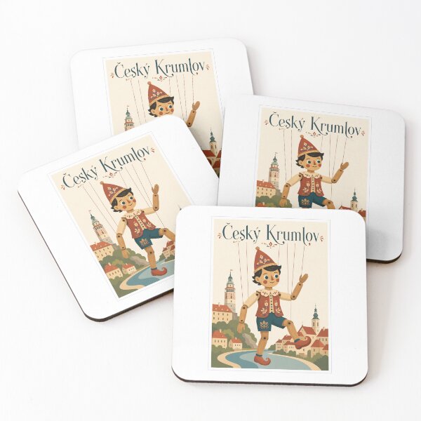 Item preview, Cesky Krumlov Marionette Travel Poster designed and sold by Beyond Destinations.