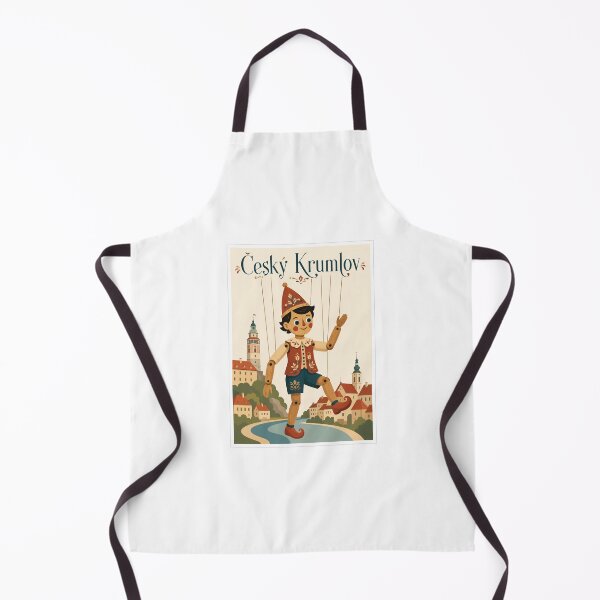 Item preview, Cesky Krumlov Marionette Travel Poster designed and sold by Beyond Destinations.