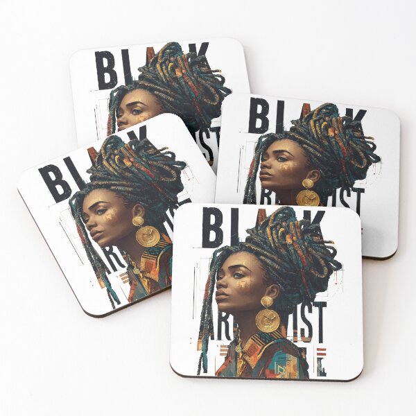 Item preview, Proud Black Archivist Woman Hair design designed and sold by RichardRags.