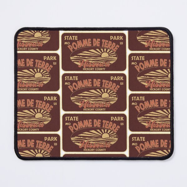 Item preview, Pomme de Terre State Park, Hickory County, Missouri, badge design designed and sold by Wanderful-roads.