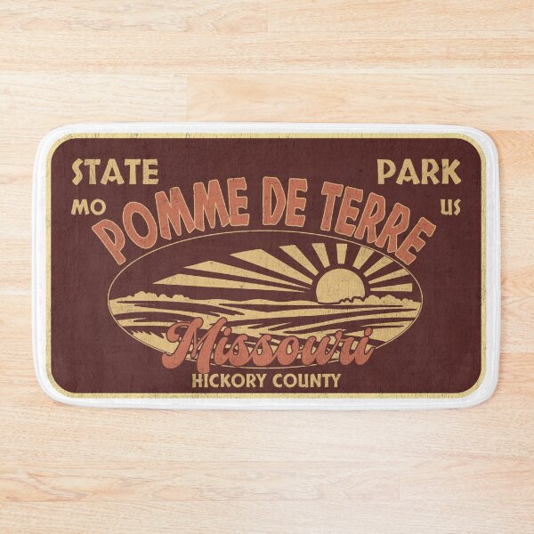 Item preview, Pomme de Terre State Park, Hickory County, Missouri, badge design designed and sold by Wanderful-roads.