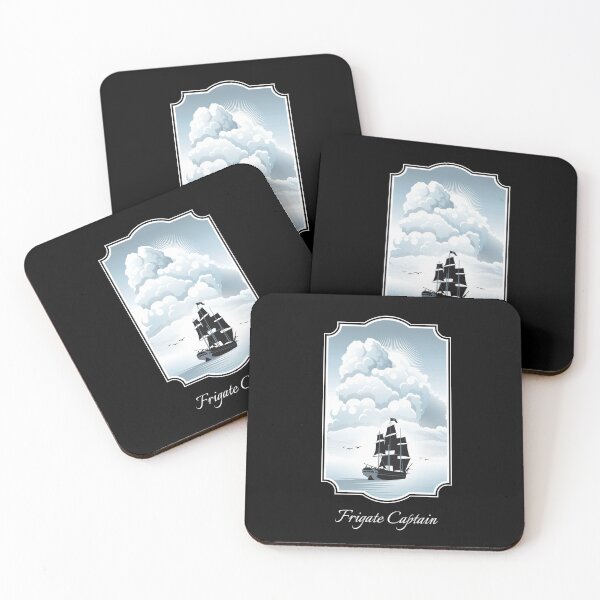 Item preview, Frigate Ship on the High Sea under a Big Cloud designed and sold by Vector-Artist.