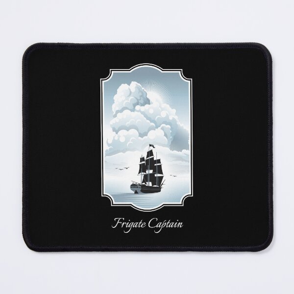 Item preview, Frigate Ship on the High Sea under a Big Cloud designed and sold by Vector-Artist.